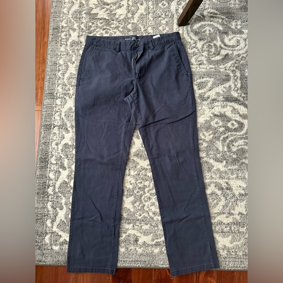 Men’s Old Navy - Navy Dress Pants - Size 32X32 - Straight Cut - Picture 1 of 4